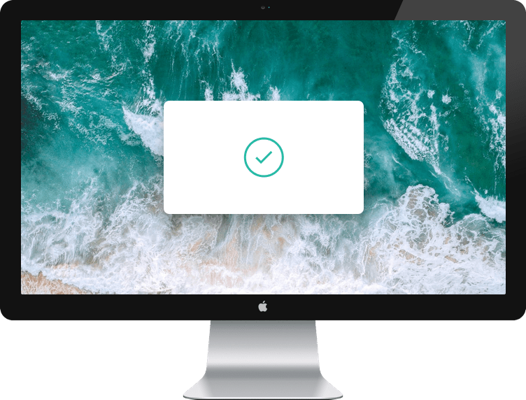 image of an iMac computer